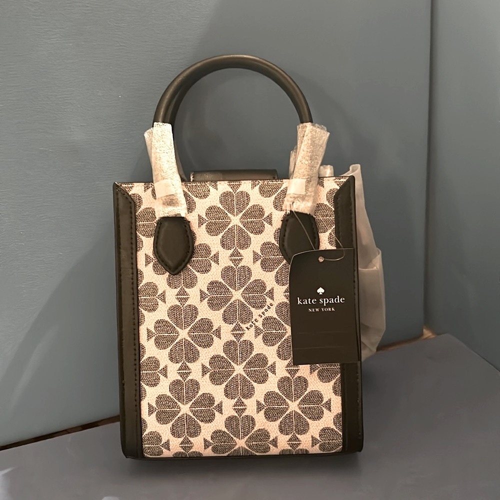 KATE SPADE FLOWER Mini-tote With Shoulder Strap. ๐ Labor Day SPECIAL NWT - Picture 3 of 7